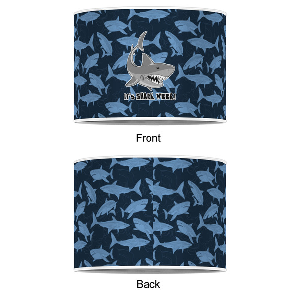 Sharks 12" Drum Lampshade - APPROVAL (Poly Film)