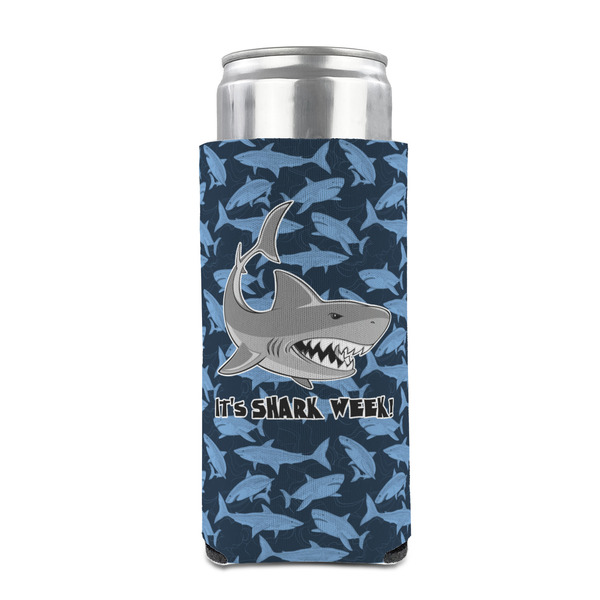 Sharks 12oz Tall Can Sleeve - FRONT (on can)