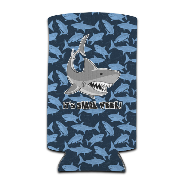 Custom Sharks Can Cooler (tall 12 oz) (Personalized)
