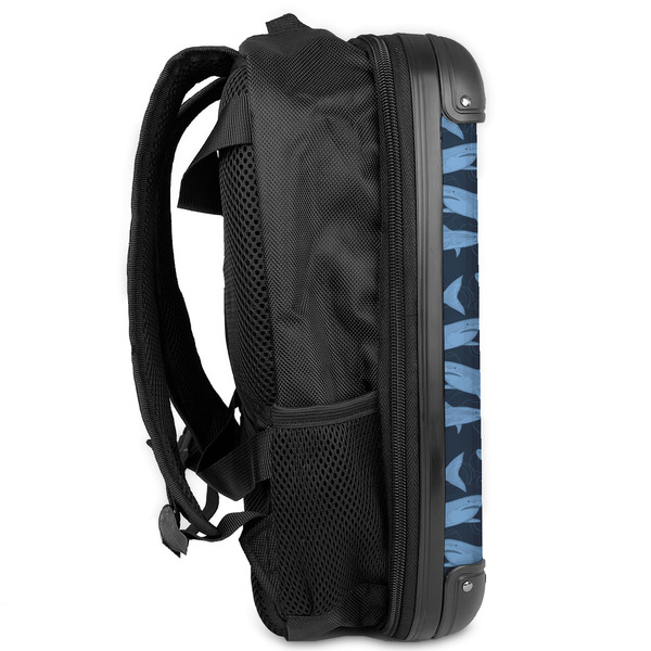 Sharks 13" Hard Shell Backpacks - Side View