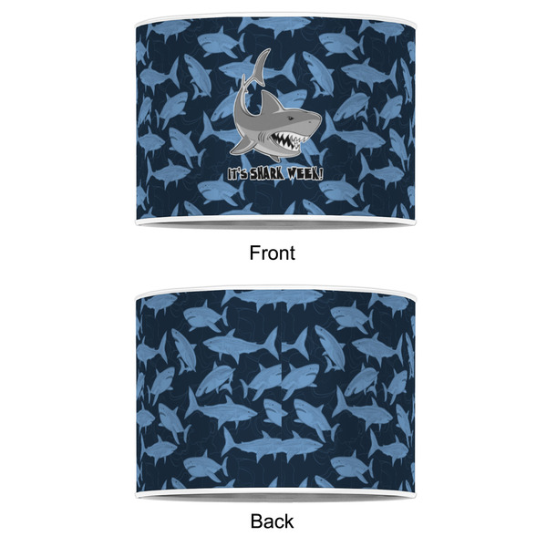 Sharks 16" Drum Lampshade - APPROVAL (Poly Film)