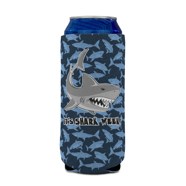 Sharks 16oz Can Sleeve - FRONT (on can)