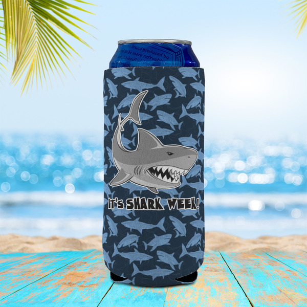 Sharks 16oz Can Sleeve - LIFESTYLE