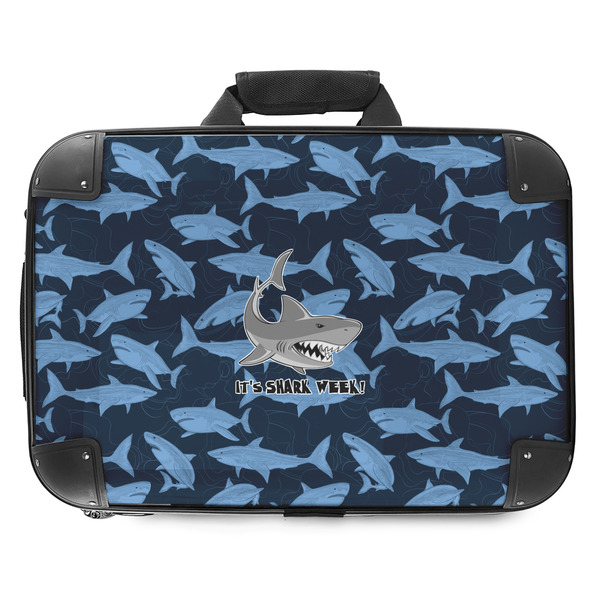 Custom Sharks Hard Shell Briefcase - 18" (Personalized)