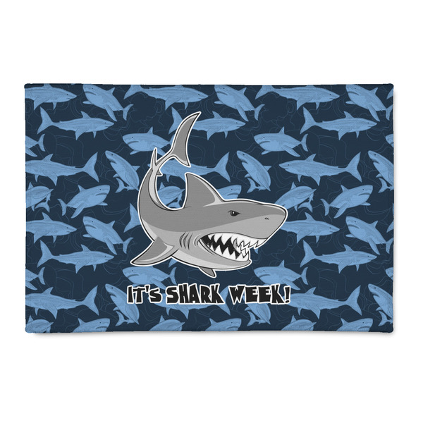 Custom Sharks 2' x 3' Indoor Area Rug (Personalized)