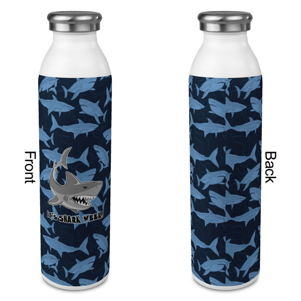 Sharks 20oz Water Bottles - Full Print - Approval