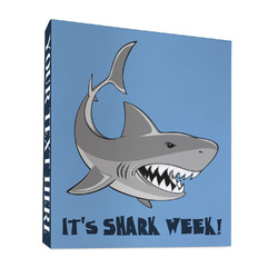 Sharks 3 Ring Binder - Full Wrap - 1" (Personalized)