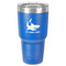 Sharks 30 oz Stainless Steel Tumbler - Royal Blue - Single-Sided (Personalized)