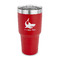 Sharks 30 oz Stainless Steel Ringneck Tumblers - Red - FRONT