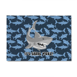 Sharks 4' x 6' Patio Rug (Personalized)