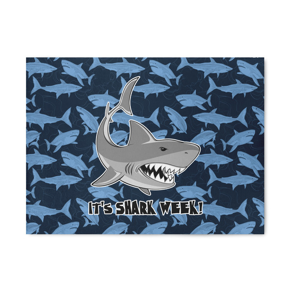 Custom Sharks 5' x 7' Indoor Area Rug (Personalized)