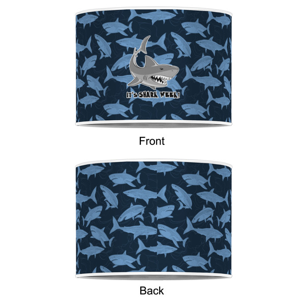 Sharks 8" Drum Lampshade - APPROVAL (Poly Film)