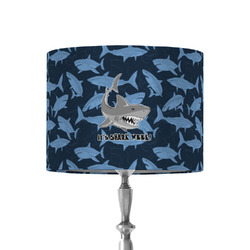 Sharks 8" Drum Lamp Shade - Fabric (Personalized)