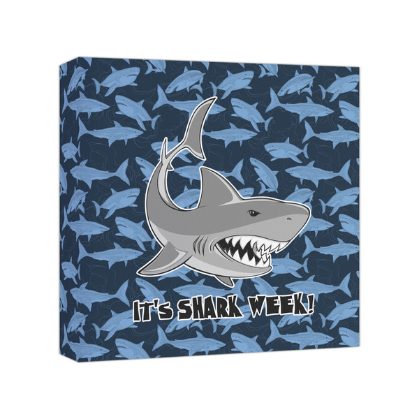 Custom Sharks Canvas Print - 8x8 (Personalized)