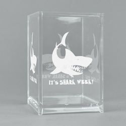 Sharks Acrylic Pen Holder (Personalized)