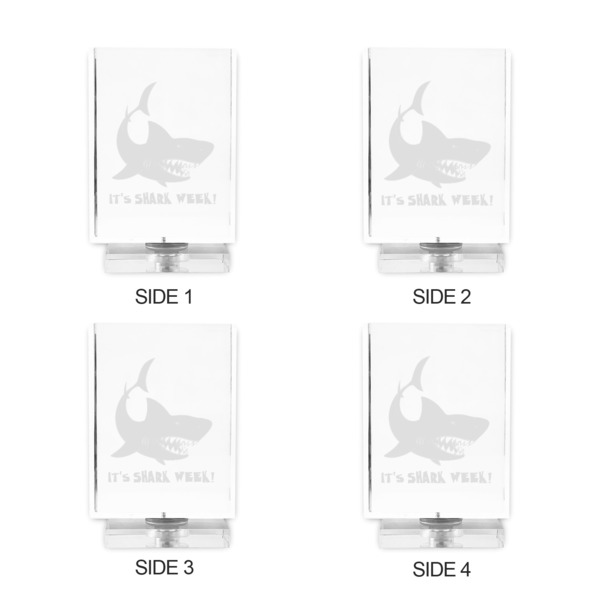 Sharks Acrylic Pencil Holder - APPROVAL