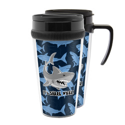Sharks Acrylic Travel Mug (Personalized)