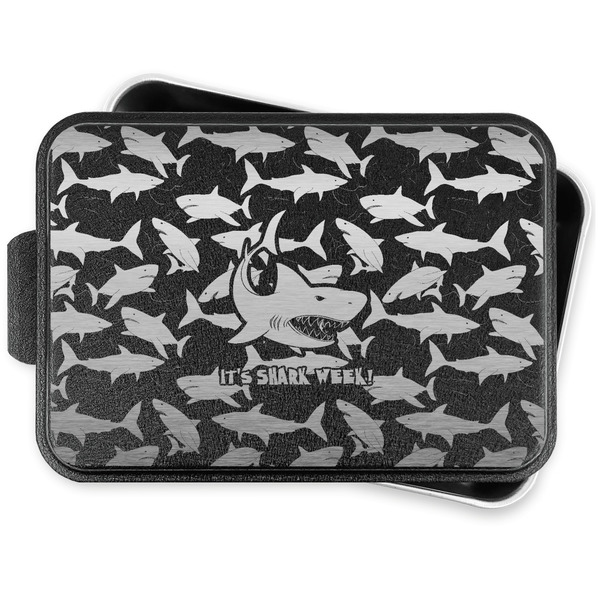 Custom Sharks Aluminum Baking Pan with Lid (Personalized)