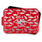 Sharks Aluminum Baking Pan - Red Lid - FRONT w/lif off