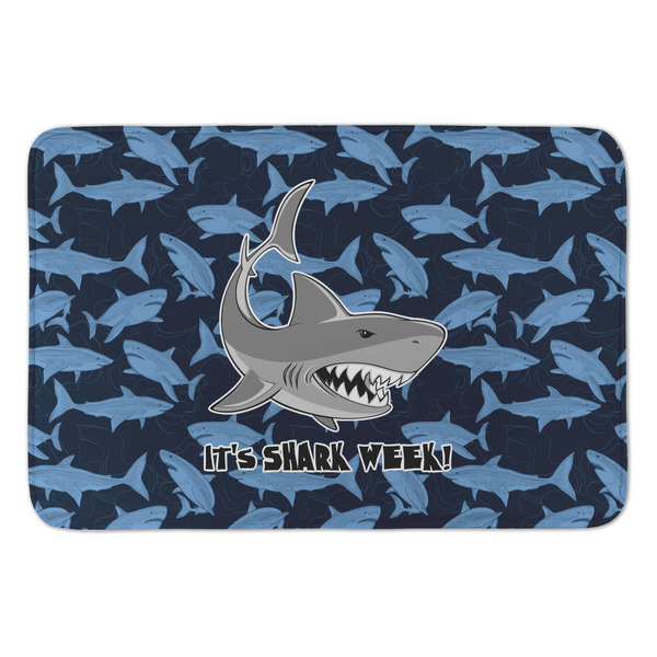 Custom Sharks Anti-Fatigue Kitchen Mat (Personalized)