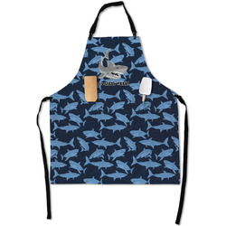 Sharks Apron With Pockets w/ Name or Text