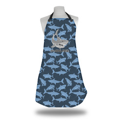 Sharks Apron w/ Name or Text