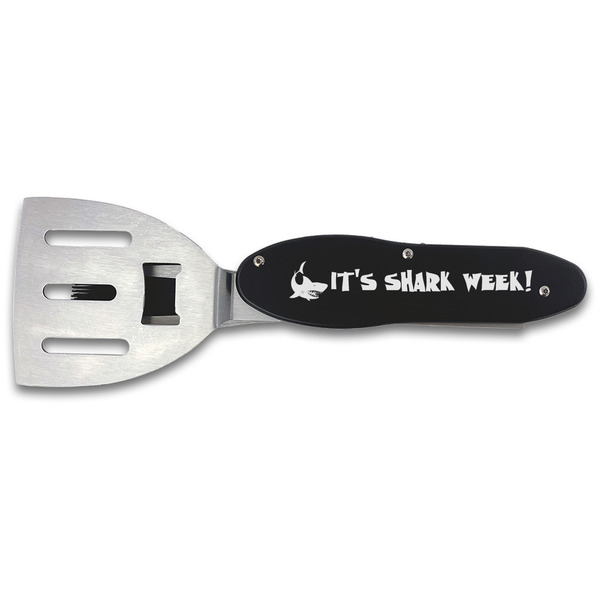 Custom Sharks BBQ Tool Set - Double Sided (Personalized)