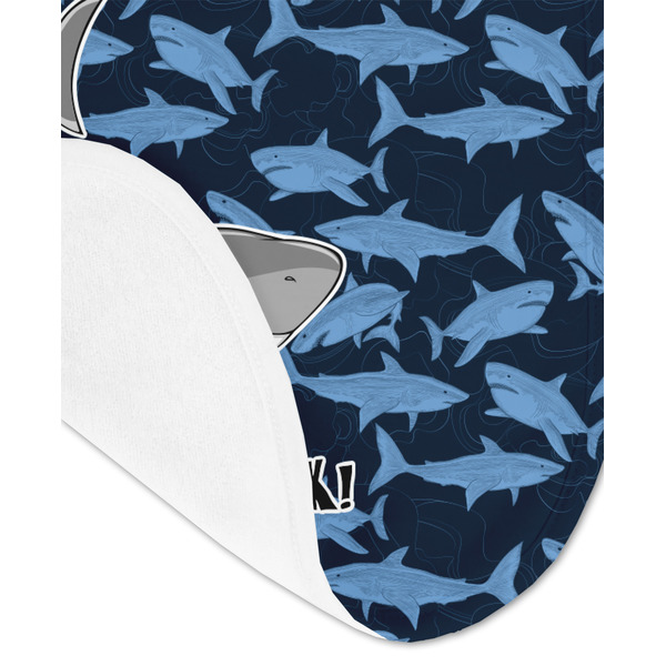 Sharks Baby Bib - AFT detail