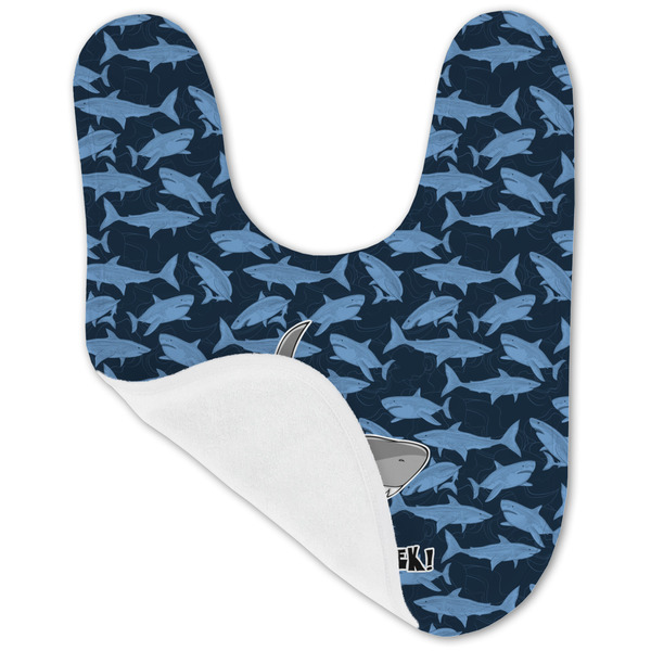 Sharks Baby Bib - AFT folded