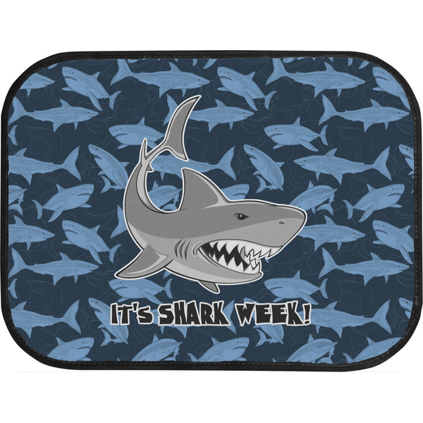 Sharks Back Seat Car Mat