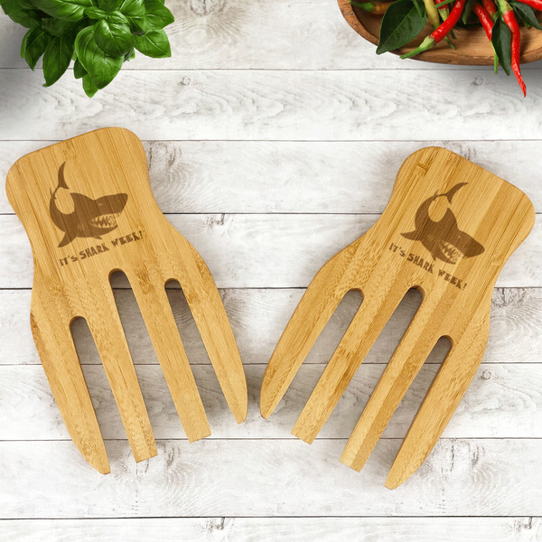 Sharks Bamboo Salad Hands - LIFESTYLE