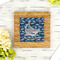Sharks Bamboo Trivet with 6" Tile - LIFESTYLE