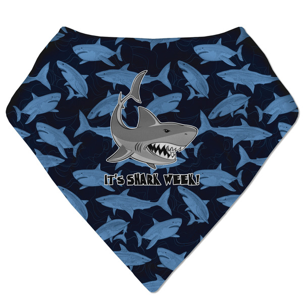Custom Sharks Bandana Bib (Personalized)