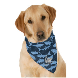 Sharks Dog Bandana Scarf w/ Name or Text