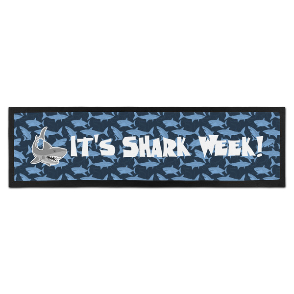 Custom Sharks Bar Mat - Large (Personalized)