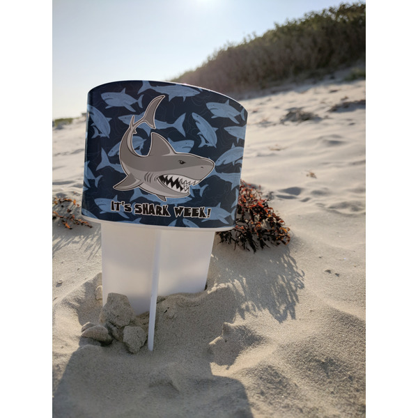 Sharks Beach Spiker white on beach with sand