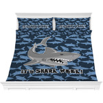Sharks Comforter Set - King w/ Name or Text