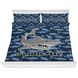 Sharks Comforter Set - King w/ Name or Text
