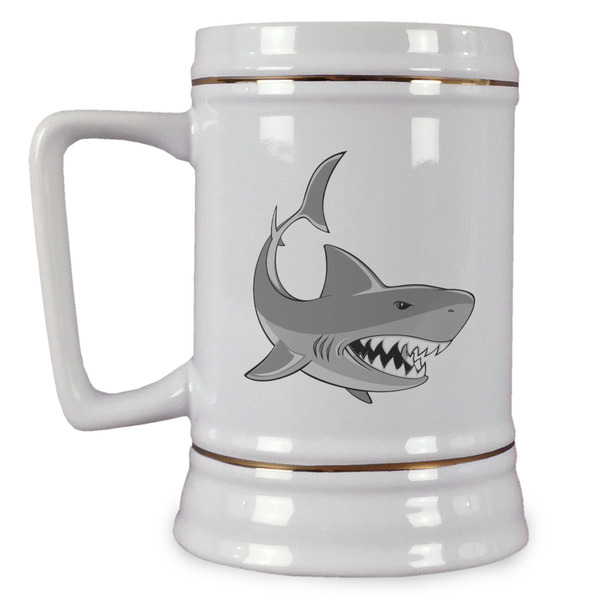 Custom Sharks Beer Stein (Personalized)