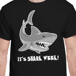 Sharks T-Shirt - Black - Large (Personalized)