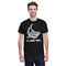 Sharks Black Crew T-Shirt on Model - Front