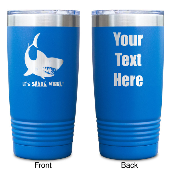 Sharks Blue Polar Camel Tumbler - 20oz - Double Sided - Approval