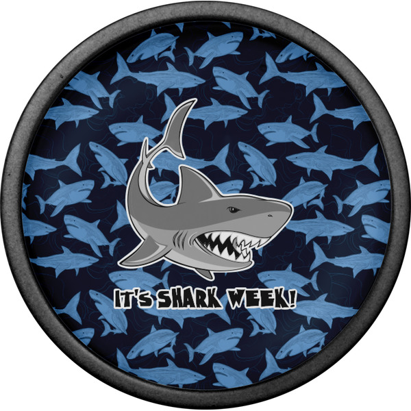 Sharks Cabinet Knob - Black - Front