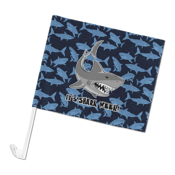Custom Sharks Car Flag - Large (Personalized)
