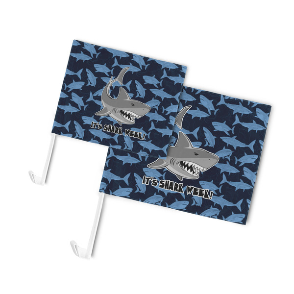 Sharks Car Flags - PARENT MAIN (both sizes)