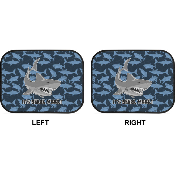 Sharks Car Floor Mats (Back Seat) (Approval)