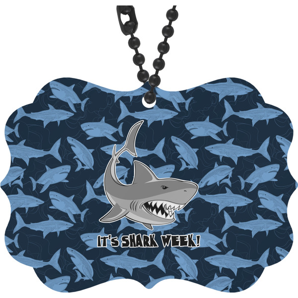Custom Sharks Rear View Mirror Decor (Personalized)