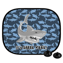 Sharks Car Side Window Sun Shade w/ Name or Text
