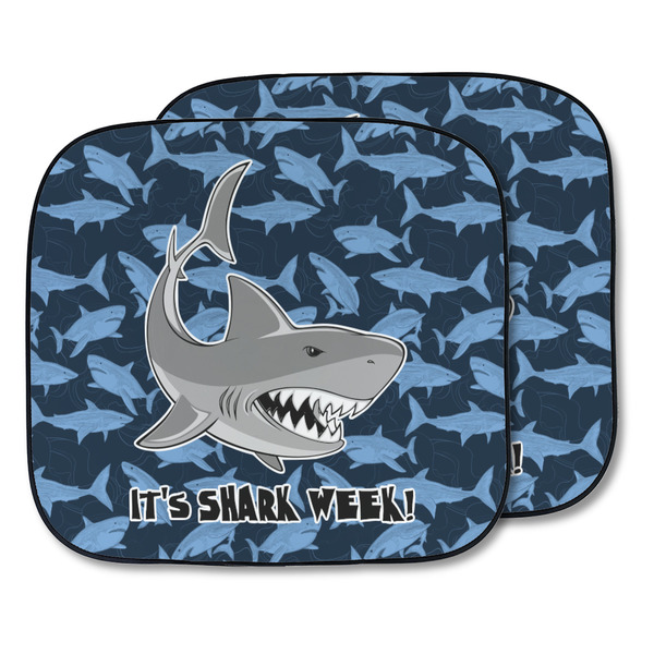 Custom Sharks Car Sun Shade - Two Piece (Personalized)