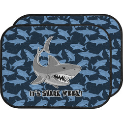 Sharks Car Floor Mats (Back Seat) w/ Name or Text